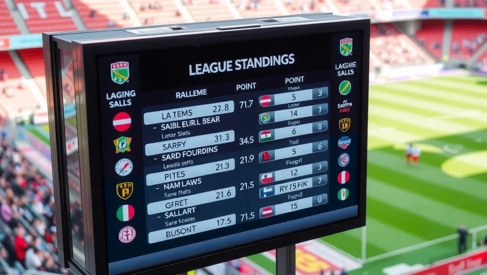 Poängställning i Europa League nu