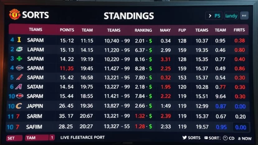 Poängställning i League One idag