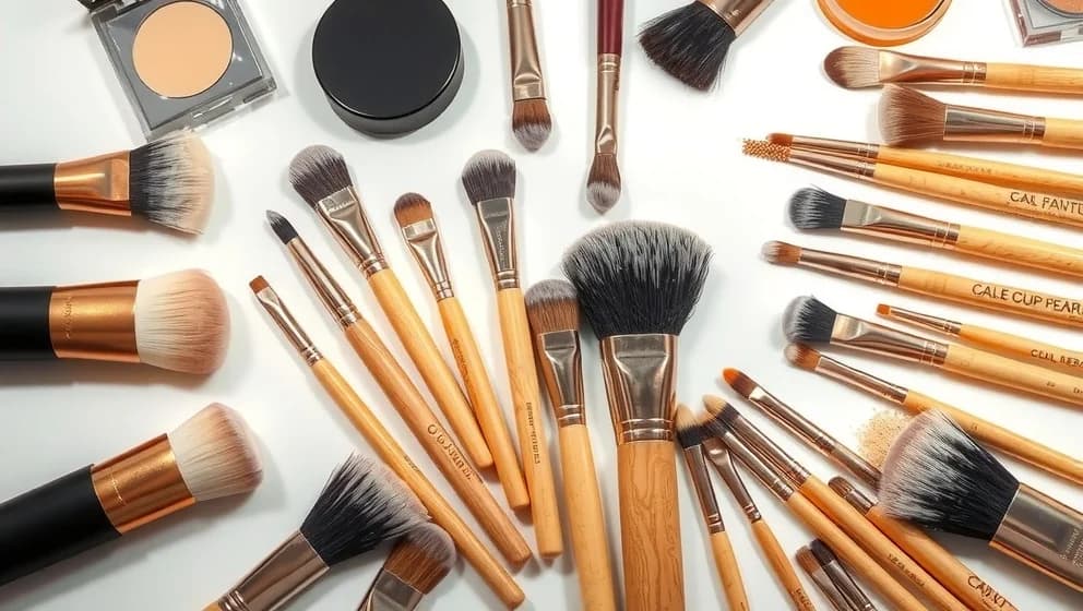 Real Techniques naturliga penslar för smink