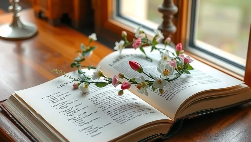 Vem är poeten som band en blommande krans